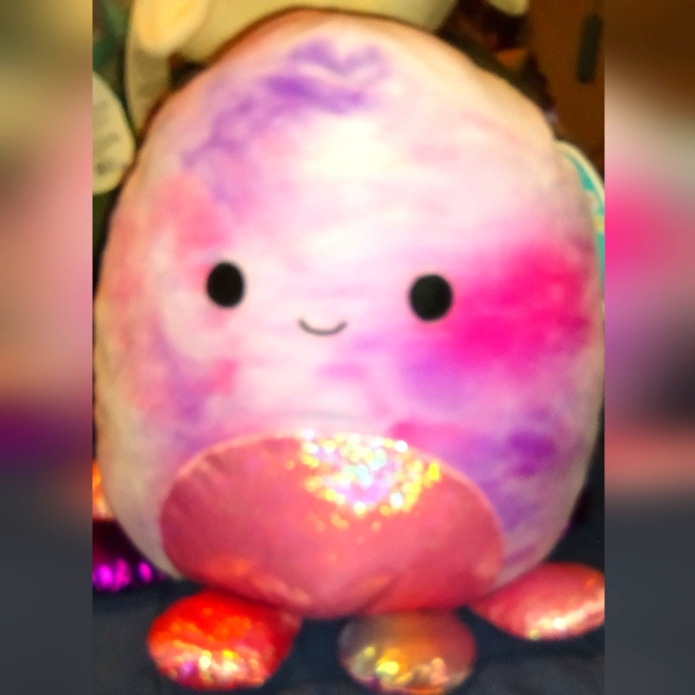 Adelaide squishmallow octopus Holo